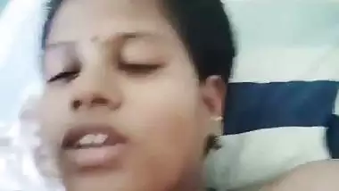 South Indian wife moans like a whore while fucking