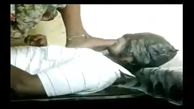Foot Kissing Hidden Face Indian Couple Part 1