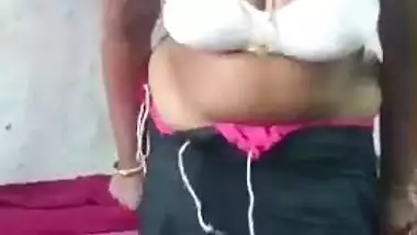 South Aunty Stripping Saree