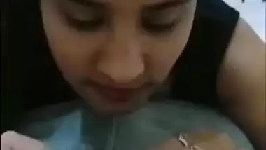 Desi whore is ready to please her man with XX blowjob in POV video