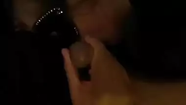 White kiwi Nz girl sucking indian Punjabi guy in Australia hard gaging on indian cock