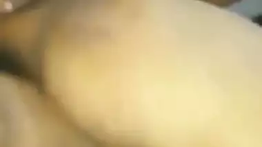 Big boob girl rides on her lover’s Indian hard dick