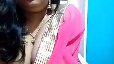 Devipriya full face smoking cigarette camshow