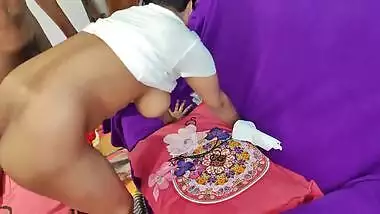Elated Desi men share their sister's moist slit during hot threesome