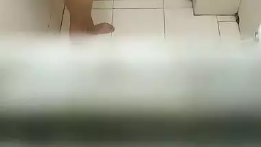 Neighbor desi aunty Shower spy video