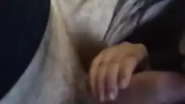 Desi Indian Girl Sucks a big cock