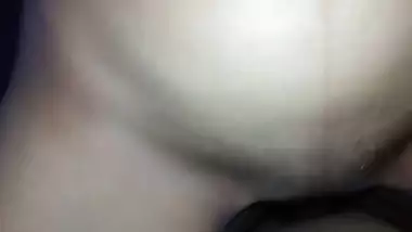 Nude Desi girl with round XXX tits has chudai with BF in cowgirl pose