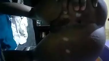 Cute Indian Girl Showing Asshole