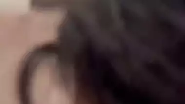 Fucking before mirror in hotel room by horny girlfriend
