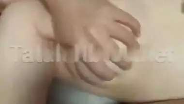 Boyfriend Pressing GF boobs Nude