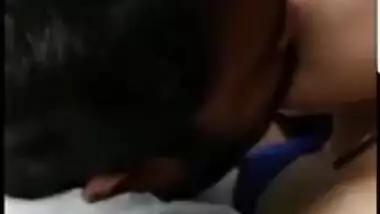 Hot desi couple on bed lip lock