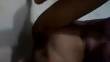 Skinny Desi comes to the shower room to practice porn fingering