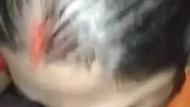 Desi sexy aunty suck her devar dick