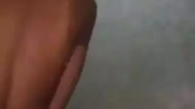 Hot girl recording bathing