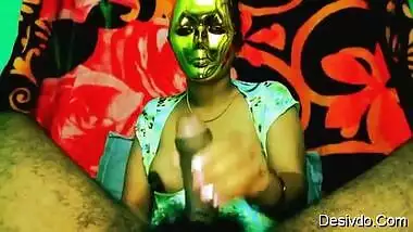 Pregnant Bahabi handjob and hard fucked by Hubby