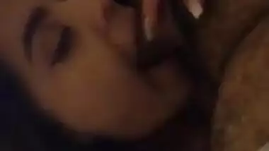 Cleoluv Step stepsister sucks thick brown cock