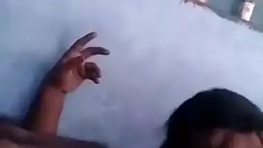 Dirty Tamil wife sucking penis of her husband