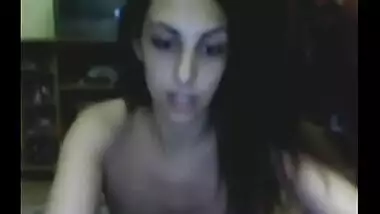 Delhi Sexy And Horny Girlfriend Masturbating On Webcam For Boyfriend