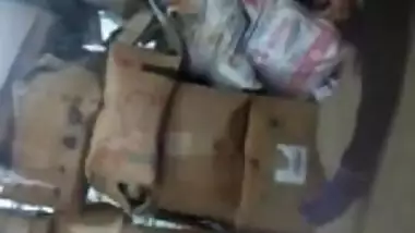 Indian girl Having fun in the store