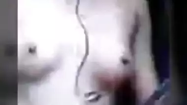 Indian Hot College Teen Girl On Video Call With Lover at bedroom - Wowmoyback