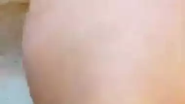 Mature bhabhi showing boobs and shaved pussy