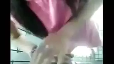 Free Indian sex movie scene of hawt legal age teenager sister with cousin stepbrother