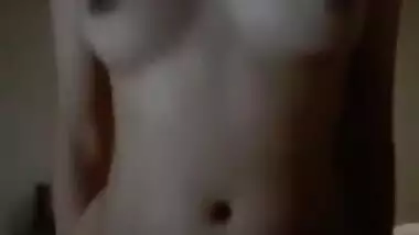 Indian Baddie Bounces on Nice White Cock