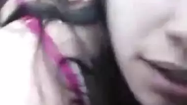 Horny lovers car sex video online