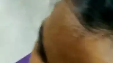 Tamil wife giving hot blowjob