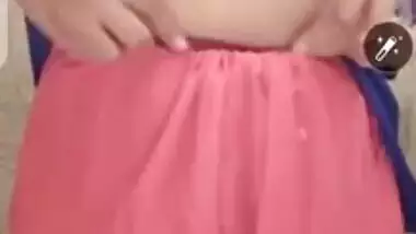 Chubby Desi Maal exposes her big XXX melons and cock-hungry pussy