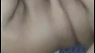 Desi fondling self and big ass