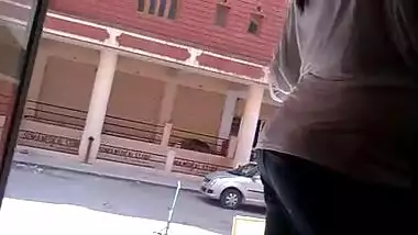 My Gf's desi ass candid..Indian curvy ass voyeur