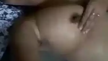 Hawt Indian wife boobs show on web camera for her lover