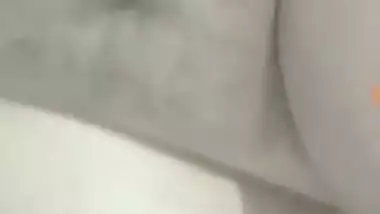 Horny Punjabi Bhabhi solo nude show video